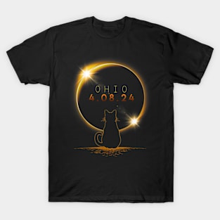 2024 Total Solar Eclipse April 08 2024 Gift For Men Women T-Shirt